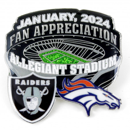 RAIDERS VS.BRONCOS 2023 GAME DAY PIN