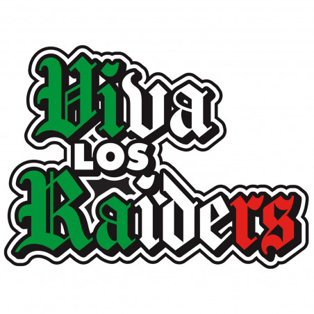 VIVA LOS RAIDERS PIN