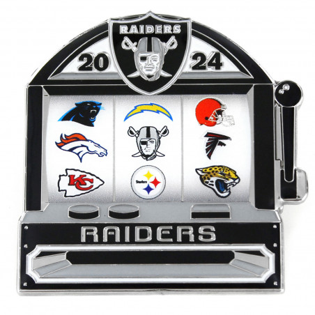 2024 RAIDERS OPPONENTS SLOT MACHINE PIN