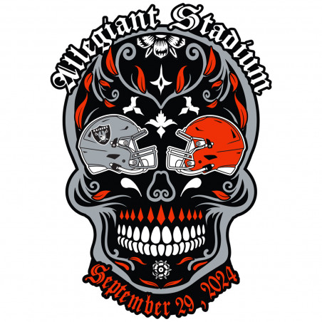 RAIDERS VS. BROWNS 2024 GAME DAY PIN