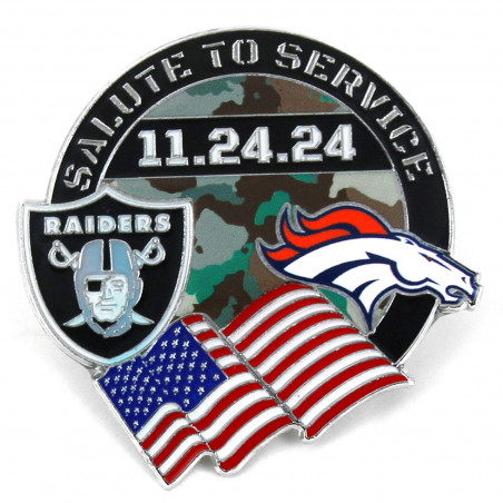 RAIDERS VS. BRONCOS 2024 GAME DAY PIN