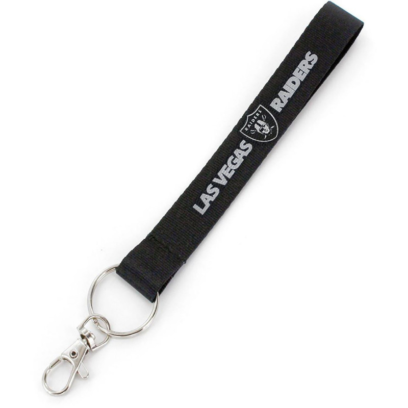 LAS VEGAS RAIDERS WRISTLET KEYCHAIN