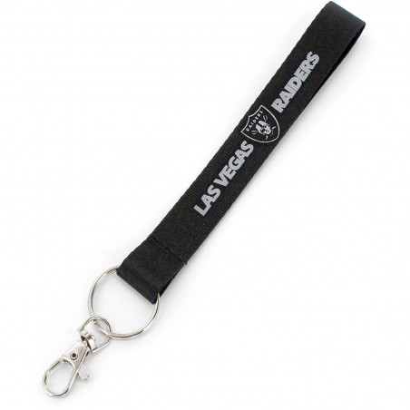 LAS VEGAS RAIDERS WRISTLET KEYCHAIN