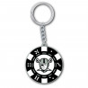 LAS VEGAS RAIDERS POKER CHIP KEYCHAIN