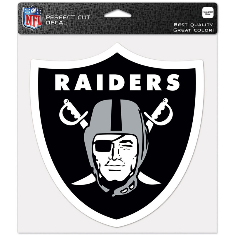 LAS VEGAS RAIDERS PERFECT CUT COLOR DECAL 12X12