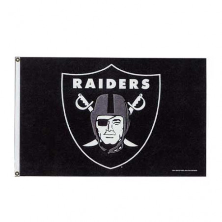 RAIDERS 3X5 LOGO FLAG