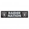 RAIDER NATION 8 FOOT BANNER