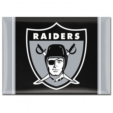 RAIDERS 2X3 RETRO LOGO MAGNET