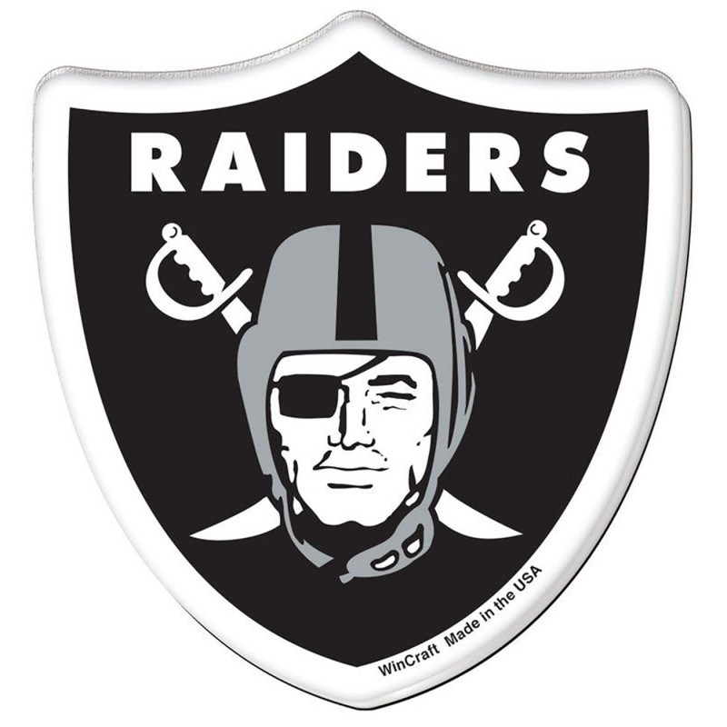 RAIDERS ACRYLIC MAGNET