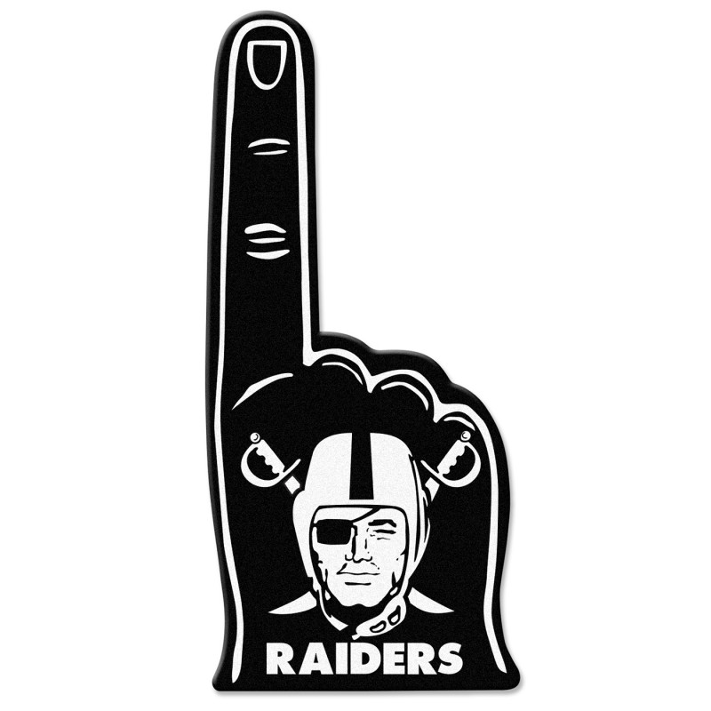 RAIDERS FOAM FINGER