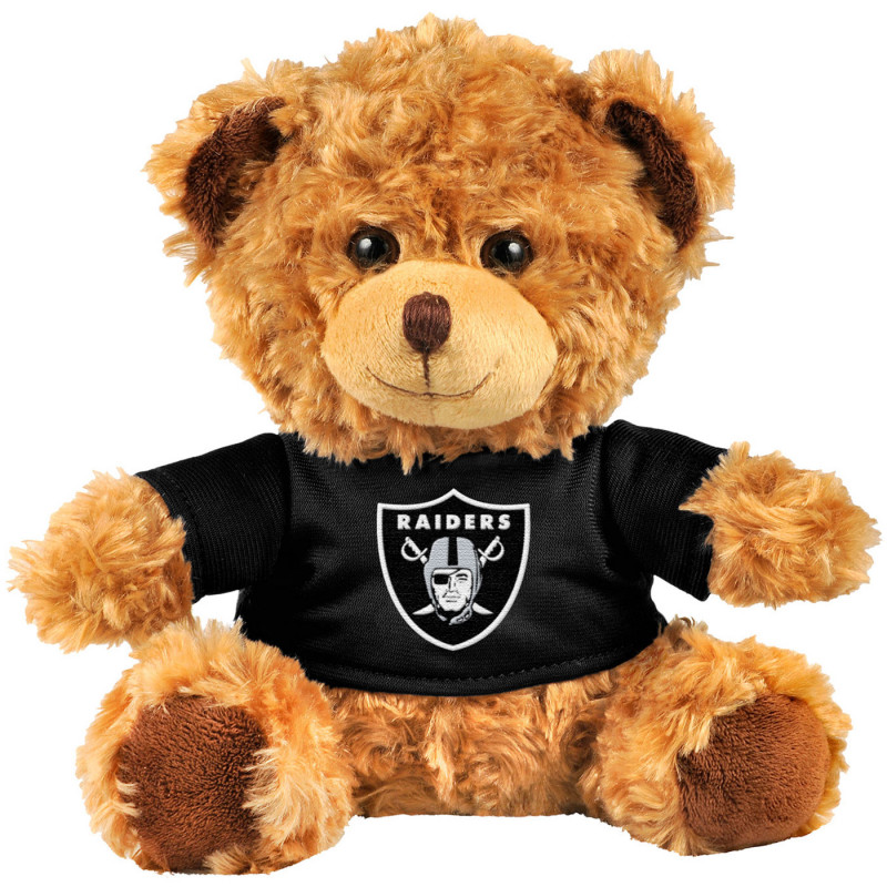 LAS VEGAS RAIDERS 10 INCH PLUSH BEAR