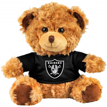 LAS VEGAS RAIDERS 10 INCH PLUSH BEAR