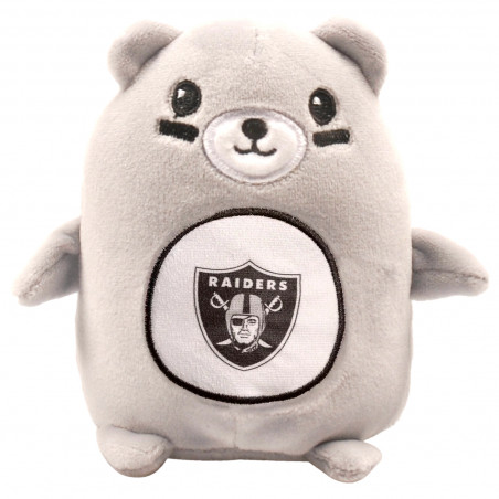 RAIDERS SMUSHERZ 4-INCH BEAR PLUSH