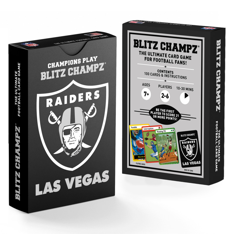 LAS VEGAS RAIDERS BLITZ CHAMPZ CARD GAME