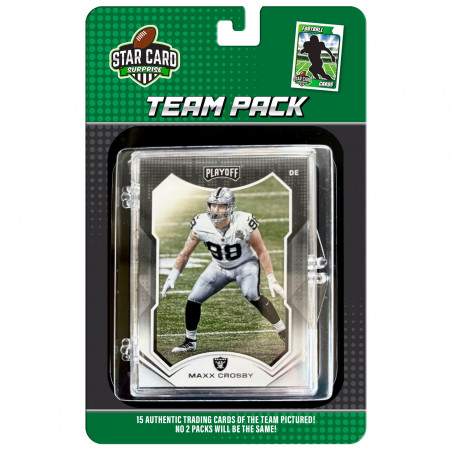 RAIDERS TRADING CARDS 15-PACK SET