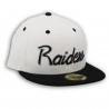NEW ERA RAIDERS 59FIFTY TWO TONE CORDUROY CAP