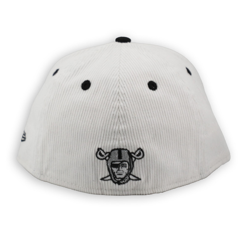 NEW ERA RAIDERS 59FIFTY TWO TONE CORDUROY CAP