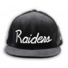 NEW ERA RAIDERS 59FIFTY VELVET CAP