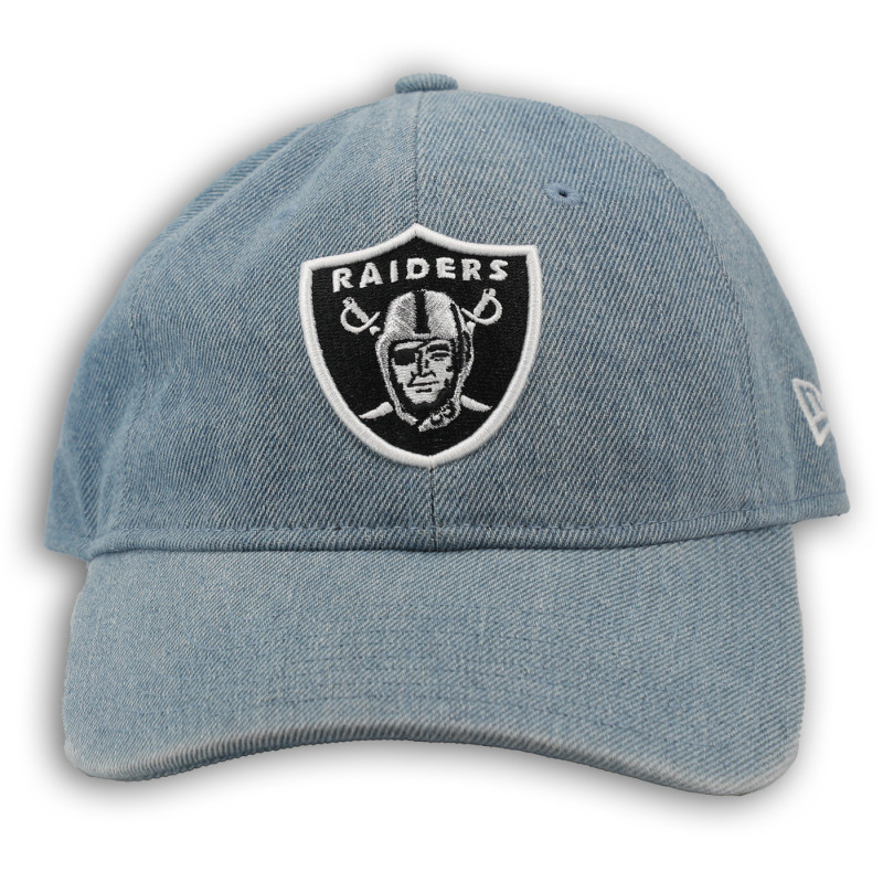 NEW ERA WOMENS RAIDERS 9TWENTY DENIM CAP