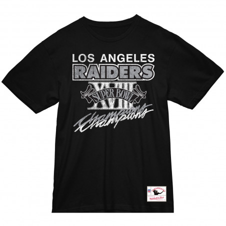 MITCHELL & NESS LOS ANGELES RAIDERS SUPER BOWL XVIII TEE