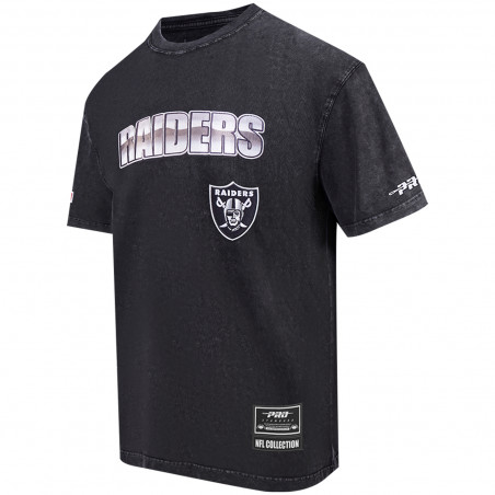 PRO STANDARD RAIDERS CHROME ENZYME WASH TEE