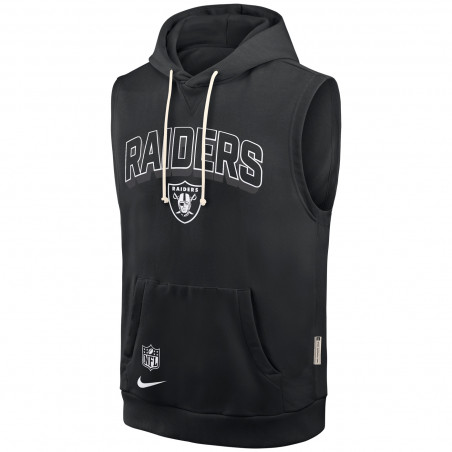 NIKE RAIDERS DRI-FIT SLEEVELESS HOODIE