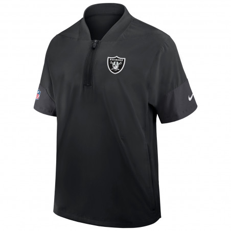 NIKE RAIDERS LIGHTWEIGHT SHORT SLEEVE COACHES JACKET