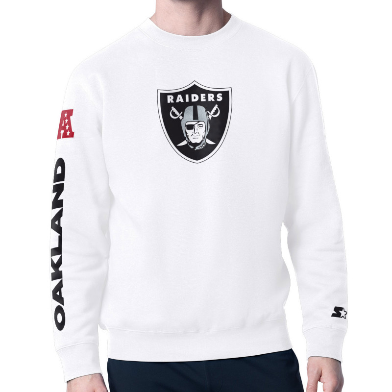 STARTER OAKLAND RAIDERS LONG SLEEVE TEE