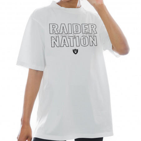 WOMENS RAIDER NATION OVERSIZED TEE