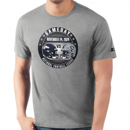 STARTER RAIDERS VS BRONCOS 2024 MATCH UP TEE