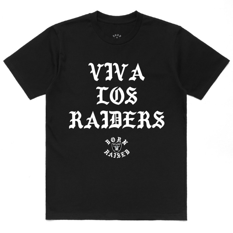 BORN X RAISED VIVA LOS RAIDERS TEE