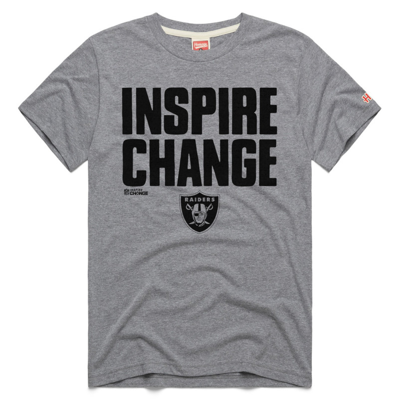 HOMAGE RAIDERS INSPIRE CHANGE TEE