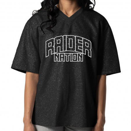 WOMENS RAIDER NATION MESH FASHION JERSEY TOP