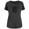 NEW ERA WOMENS RAIDERS TONAL PIRATE TEE