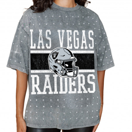 LAS VEGAS ON THE BALL RHINESTONE SHORT SLEEVE TOP