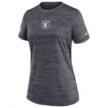 NIKE WOMENS RAIDERS DRI-FIT TEAM ISSUE VELOCITY TEE