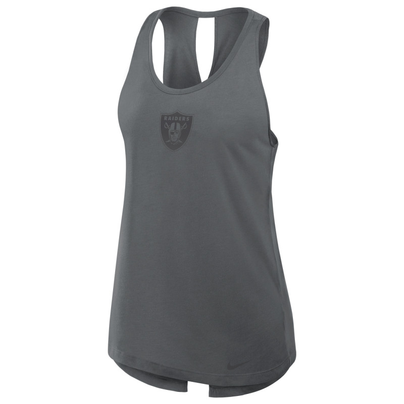 NIKE WOMENS RAIDERS CRISSCROSS OPEN BACK TANK