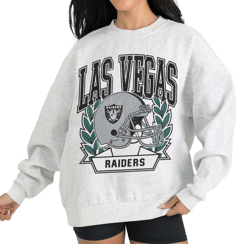 LAS VEGAS RAIDERS HERITAGE CREWNECK SWEATSHIRT