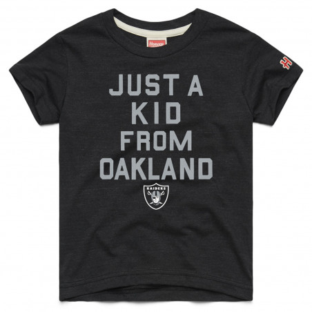 HOMAGE RAIDERS JUST A KID FROM OAKLAND YOUTH TEE