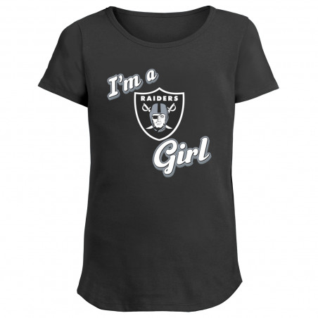 NEW ERA GIRLS IM A RAIDERS GIRL TEE