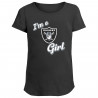 NEW ERA GIRLS IM A RAIDERS GIRL TEE