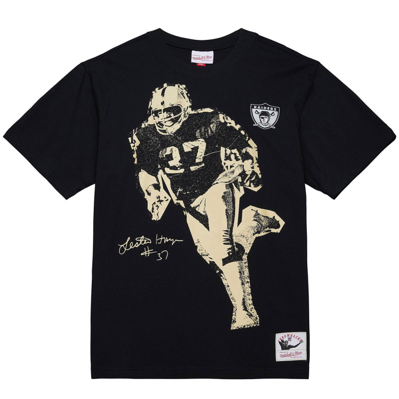 MITCHELL & NESS RAIDERS BLOCKBUSTER LESTER HAYES JUDGE TEE