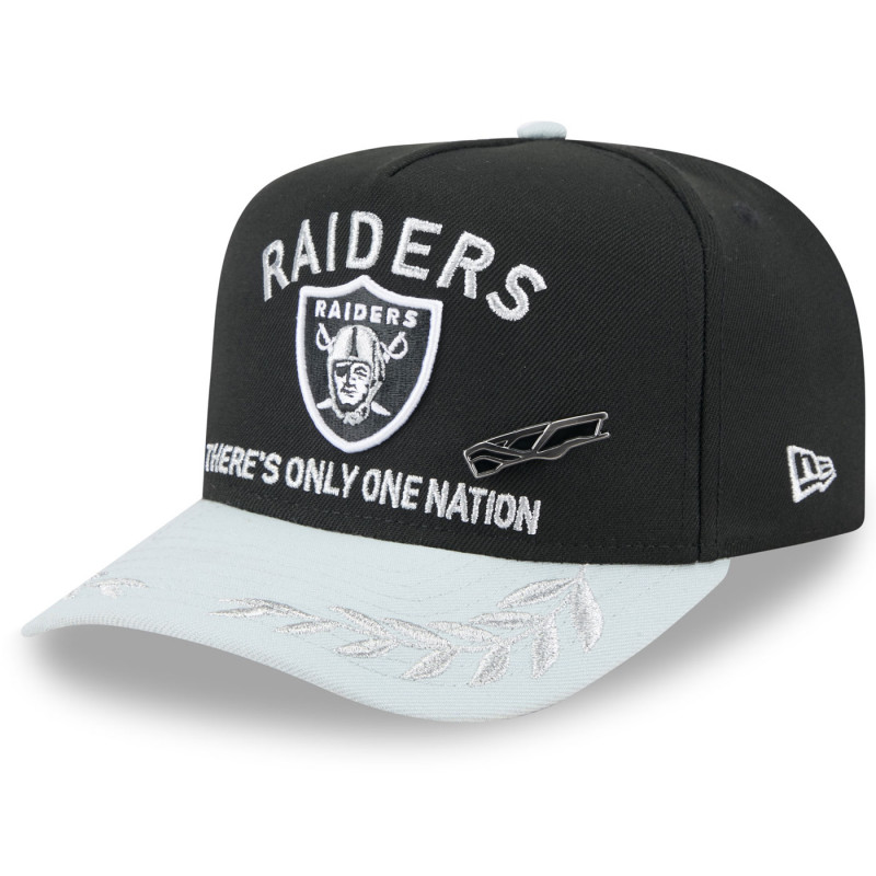 New Era Raiders 59FIFTY 2025 NFL Draft Cap | Official Raiders Cap Sale
