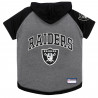RAIDERS PET SHORT SLEEVE HOODIE