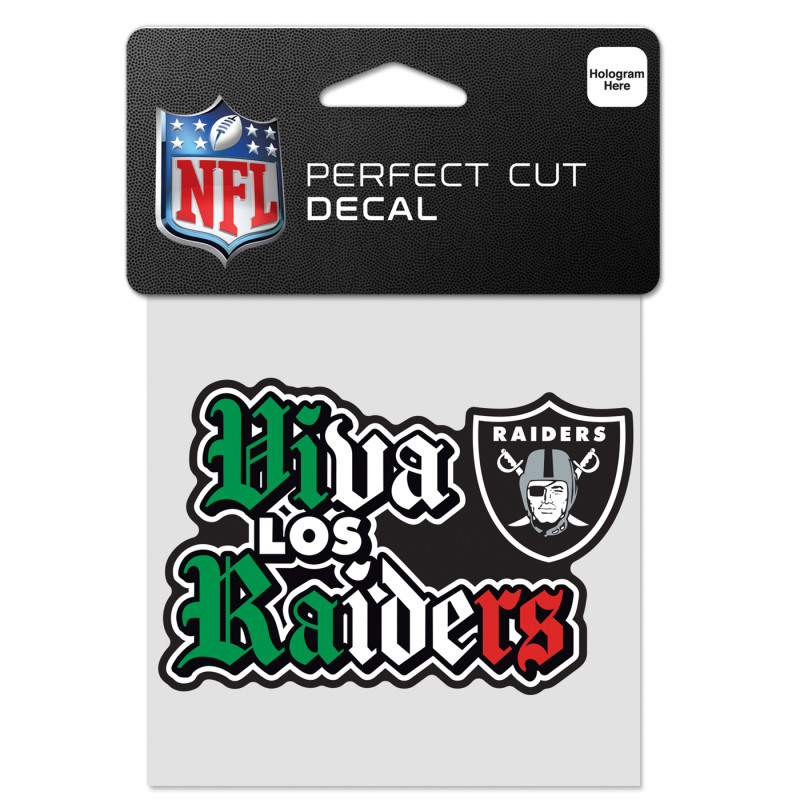 VIVA LOS RAIDERS 4X4 PERFECT CUT DECAL
