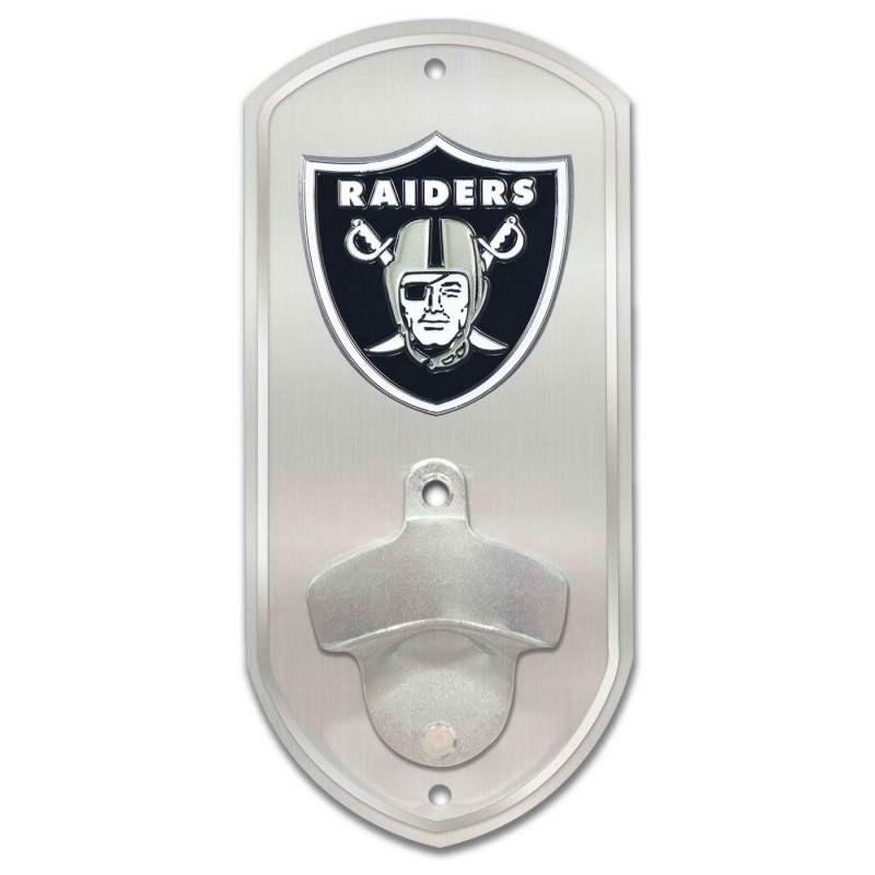 RAIDERS WALL BOTTLE OPENER