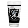 RAIDERS 16OZ PINT GLASS