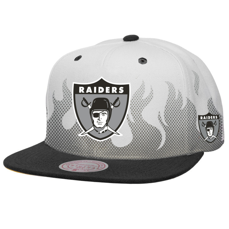 MITCHELL & NESS RAIDERS ON FIRE SNAPBACK CAP