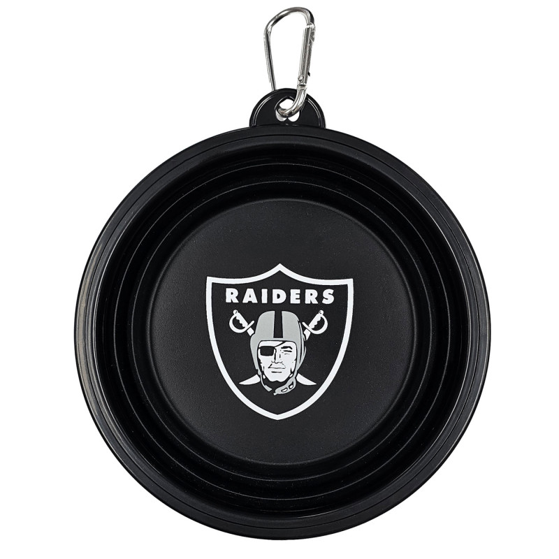 RAIDERS POP UP PET BOWL