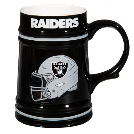 RAIDERS CERAMIC STEIN CUP
